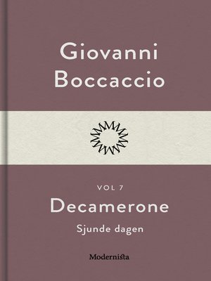cover image of Decamerone vol 7, sjunde dagen